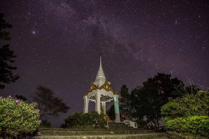 สถานที่ดูดาว, นอนดูดาว