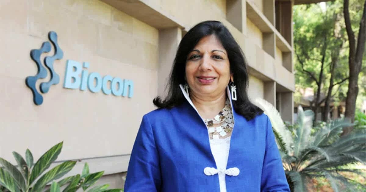 ช่วยเหลือสังคม, Kiran Mazumdar Shaw ประวัติ