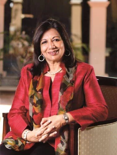 ช่วยเหลือสังคม, Kiran Mazumdar Shaw ประวัติ