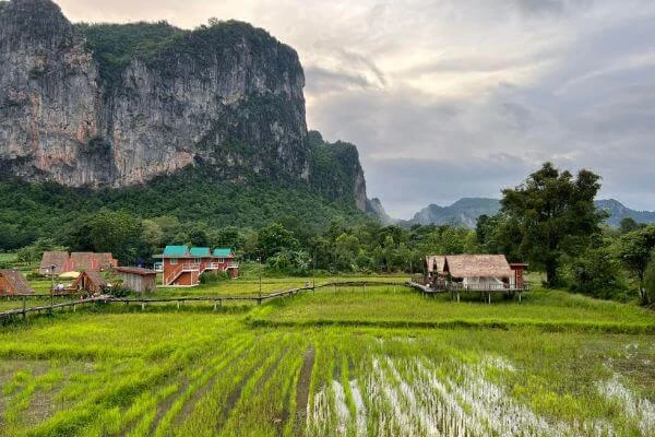 ที่พักกลางทุ่งนา ขอนแก่น, ที่พัก ขอนแก่น ธรรมชาติ